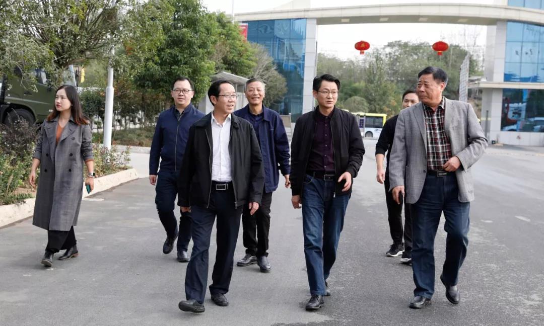 湖北省研究室黨組成員帶隊赴程力集團調(diào)研指導工作